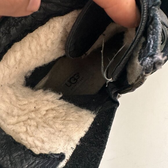 UGG Tulane Boot Black - Women's Size 10 - Picture 10 of 12